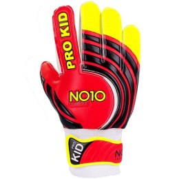 Rękawice bramkarskie NO10 Pro Kid Red/Yellow