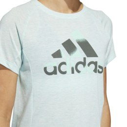 Koszulka damska adidas Boxy Bos Tee miętowa DU3469