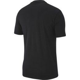 Koszulka męska Nike Team Club 19 Tee czarna AJ1504 010