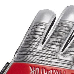 Rękawice bramkarskie adidas Predator Top Training FS srebrno czerwone DY2608