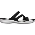 Crocs Swiftwater Sandal W czarno białe 203998 066