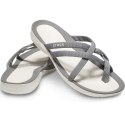 Crocs Swiftwater Webbing Flip W jasny szary 205479 OCT