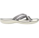 Crocs Swiftwater Webbing Flip W jasny szary 205479 OCT