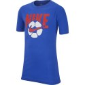 Koszulka dla dzieci Nike B NSW Tee Soccer Ball niebieska AR5286 480