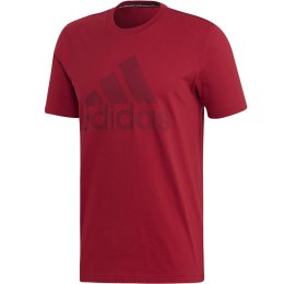 Koszulka męska adidas MH Bos Tee czerwona EB5244