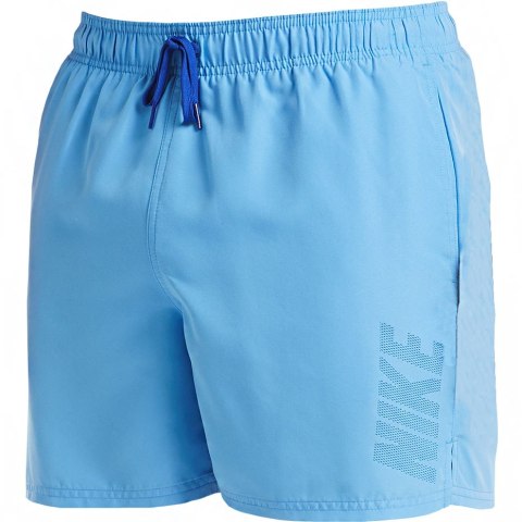 Spodenki kąpielowe męskie Nike Logo Solid niebieskie NESS9504 438