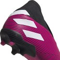 Buty piłkarskie adidas Nemeziz 19.3 LL FG JR różowe EF8848