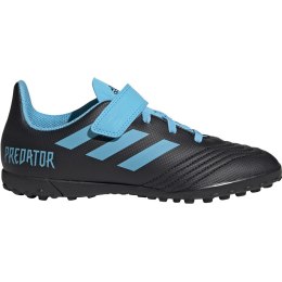 Buty piłkarskie adidas Predator 19.4 H&L TF JUNIOR czarno niebieskie G25827