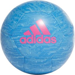 Piłka nożna adidas Capitano niebiesko-różowa DY2570