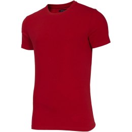 Koszulka męska Outhorn ciemna czerwień HOZ19 TSM600 61S