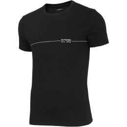 Koszulka męska Outhorn głęboka czerń HOZ19 TSM600A 20S