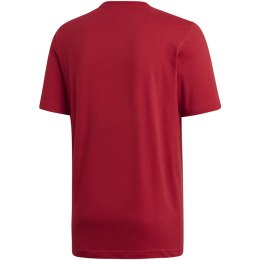 Koszulka męska adidas Essentials Plain Tee bordowa EI9780