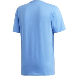 Koszulka męska adidas Essentials Plain Tee niebieska FJ5431