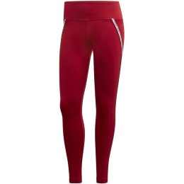 Legginsy damskie adidas W XPR Tight 7/8 czerwone EI5494