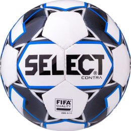 Piłka nożna Select Contra 5 FIFA 2019 biało niebieska 15006
