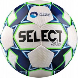 Piłka nożna Select Futsal Replica Ekstraklasa biało-niebiesko-zielona 15003