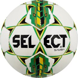 Piłka nożna Select Samba 4 biało-zielono-żółta 15103