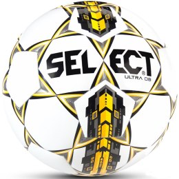 Piłka nożna Select Ultra DB 4 biało-żółta 2017 12356