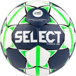 Piłka ręczna Select Force DB Junior 2 EHF 2019 biało-granatowo-zielona 16154