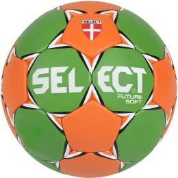 Piłka ręczna Select Future Soft 1,5 zielono-pomarańczowa 16114