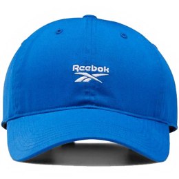 Czapka z daszkiem męska Reebok TE Logo Cap OSFM niebieska FQ5520