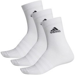 Skarpety adidas Light Crew 3PP białe DZ9393