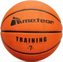 Piłka koszykowa treningowa Meteor 7 Cellular pomarańczowa 07076