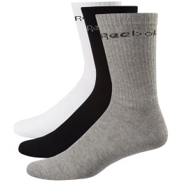 Skarpety Reebok Active Core Crew Sock 3 pary białe, szare, czarne FL5231