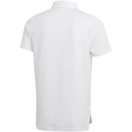 Koszulka męska adidas Condivo 20 Polo biało-czarna EA2517