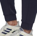 Spodnie męskie adidas Essentials Plain Slim Pant FT granatowe DU0370