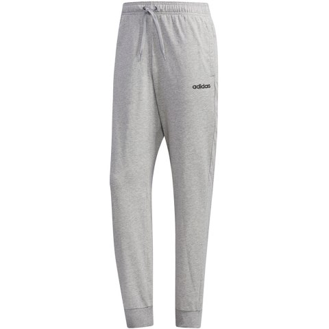 Spodnie męskie adidas M Essential Single Jersey Jogger szare FM4348