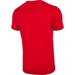 Koszulka męska 4F czerwona NOSH4 TSM003 62S
