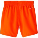 Spodenki kąpielowe dla dzieci Nike Logo Solid Lap JUNIOR pomarańczowe NESSA771 822