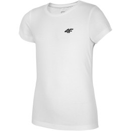 Koszulka dla dziewczynki 4F biała HJL20 JTSD012 10S