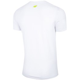 Koszulka męska 4F biała H4L20 TSM013 10S