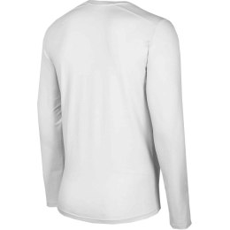 Koszulka męska 4F biała NOSH4 TSML001 10S