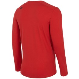 Koszulka męska 4F czerwona NOSH4 TSML001 62S