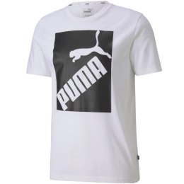 Koszulka męska Puma Big Logo Tee biała 581386 02