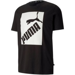 Koszulka męska Puma Big Logo Tee czarno-biała 581386 01