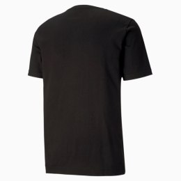 Koszulka męska Puma Big Logo Tee czarno-biała 581386 01