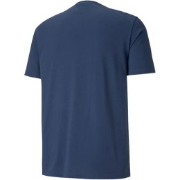 Koszulka męska Puma Big Logo Tee niebieska 581386 43
