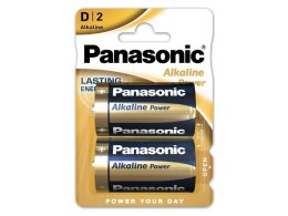 Bateria Alkaliczna Panasonic 1,5V LR20 - Blister 2 Sztuki