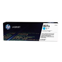 HP oryginalny toner CF301A, cyan, 32000s, HP 827A, HP Color LaserJet MFP M880z, 850g