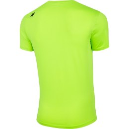 Koszulka męska 4F soczysta zieleń neon NOSH4 TSMF002 45N