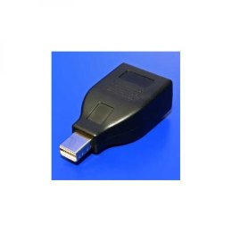 Video Redukcja, DisplayPort (mini) M-DisplayPort F, 0, czarna, Logo