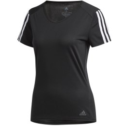 Koszulka damska adidas Run 3S Tee W czarna CZ7569