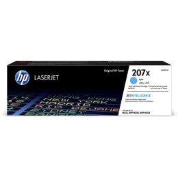 HP oryginalny toner W2211X, cyan, 2450s, HP 207X, HP Color LaserJet Pro M255, MFP M282, M283