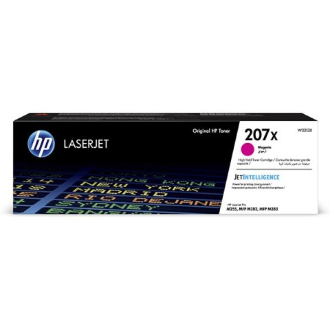 HP oryginalny toner W2213X  magenta  2450s  HP 207X  HP Color LaserJet Pro M255  MFP M282  M283