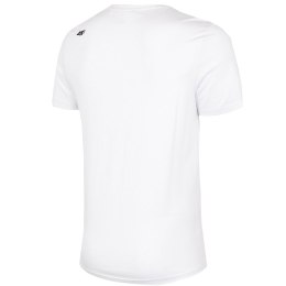 Koszulka męska 4F biała H4L20 TSM032 10S