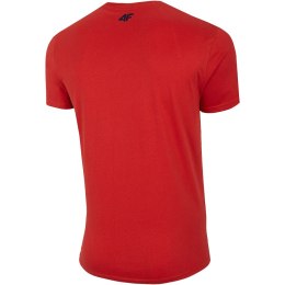 Koszulka męska 4F czerwona H4L20 TSM022 62S